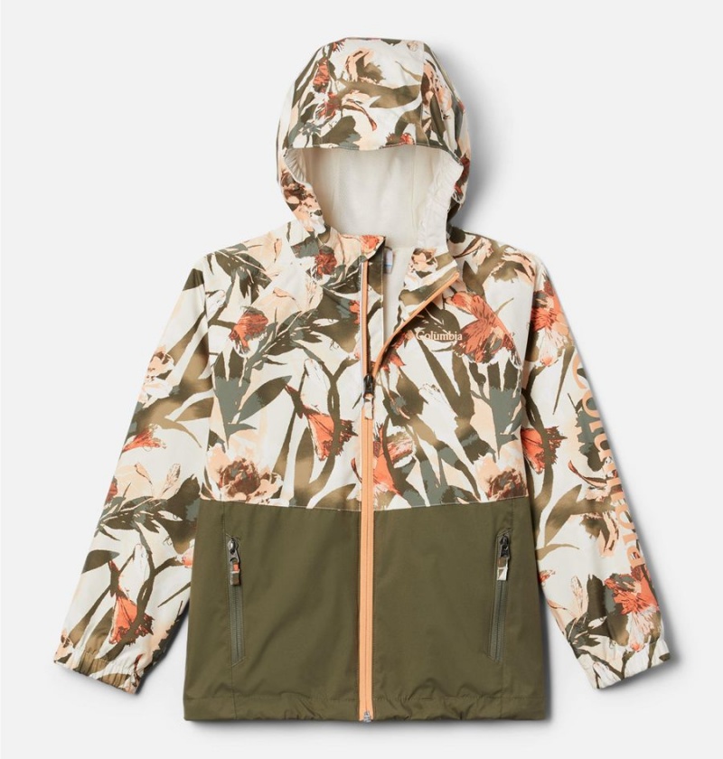 Columbia Dalby Springs Kids\' Jacket Green | DUTASF-947