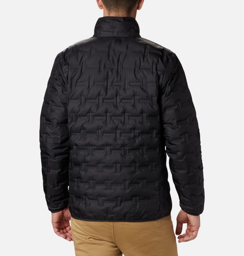 Columbia Delta Ridge Insulated Men's Puffer Jacket Black | KOAJHT-654