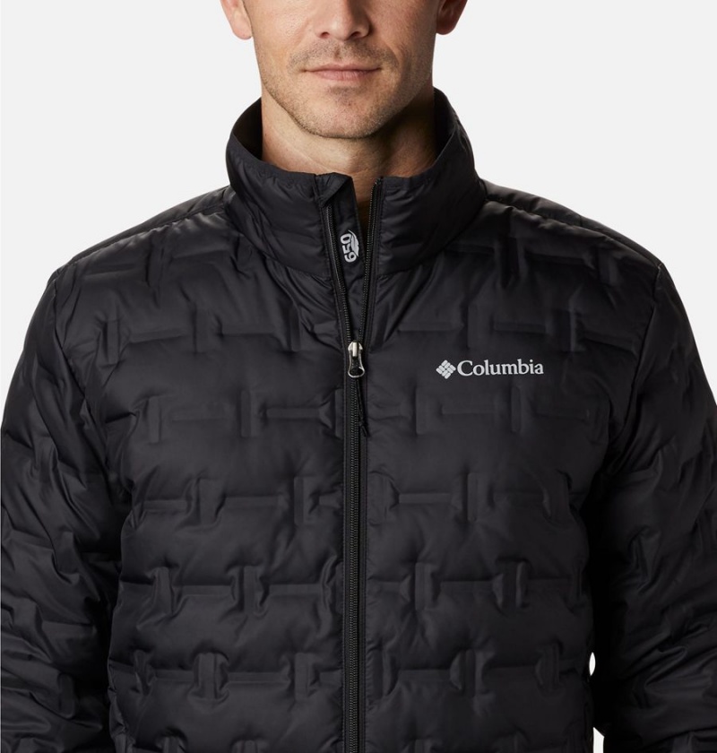 Columbia Delta Ridge Insulated Men's Puffer Jacket Black | KOAJHT-654
