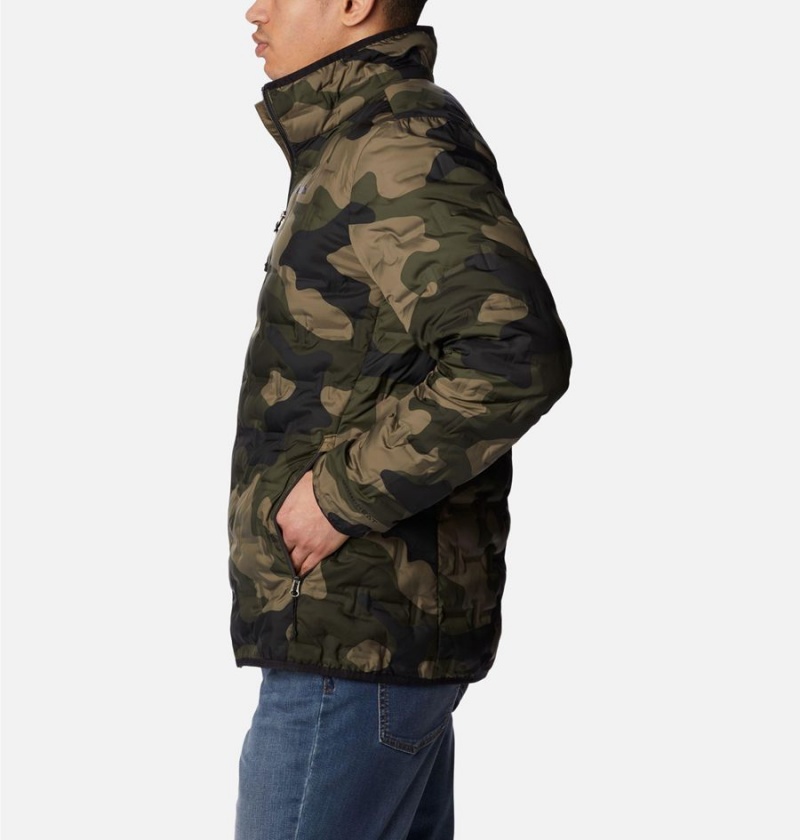Columbia Delta Ridge Insulated Men's Puffer Jacket Green | NUYLCO-083