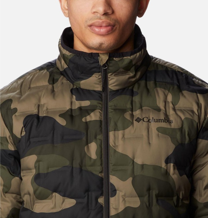 Columbia Delta Ridge Insulated Men's Puffer Jacket Green | NUYLCO-083