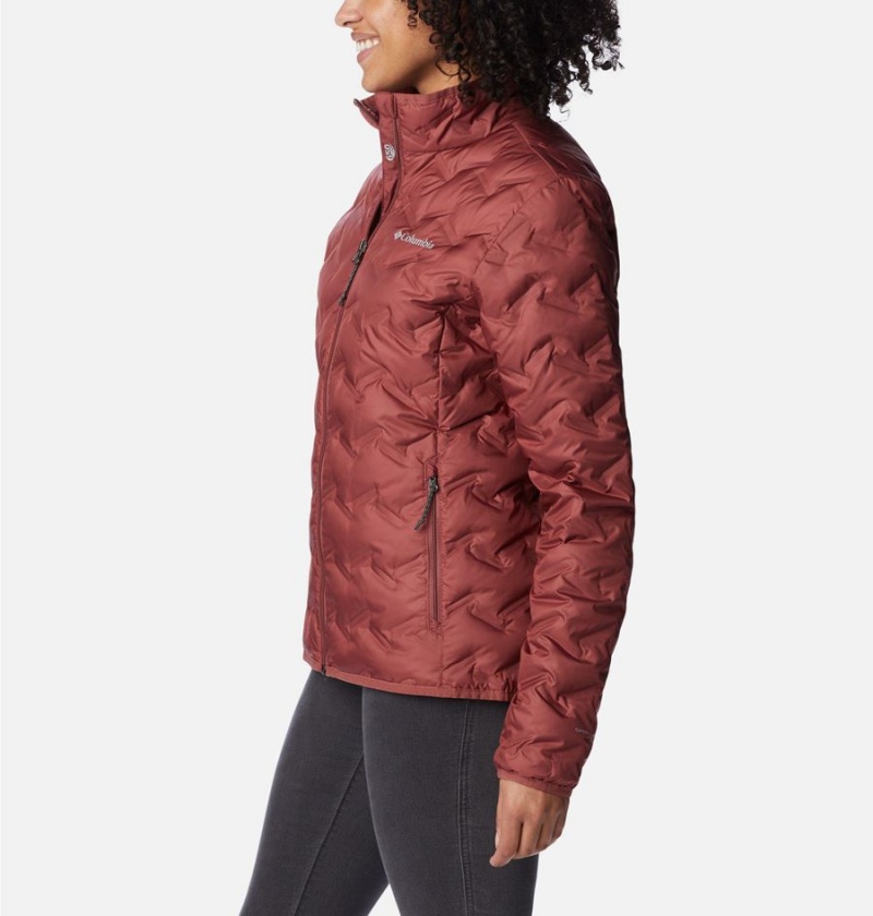 Columbia Delta Ridge Women's Puffer Jacket Red | IPDYCQ-865