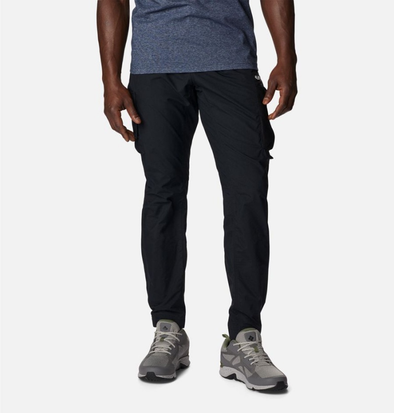 Columbia Deschutes Valley Men's Pants Black | WAGSYH-965