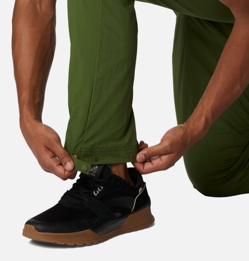Columbia Deschutes Valley Men's Pants Green | NBFZLH-360