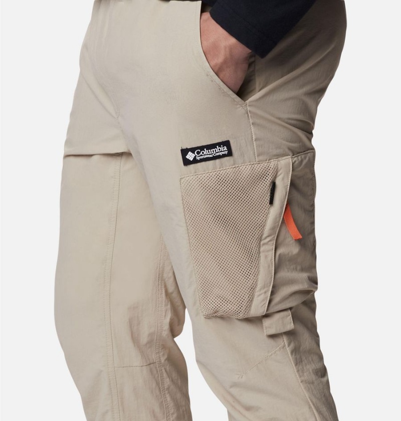 Columbia Deschutes Valley Men's Pants Khaki | YLFEVQ-031