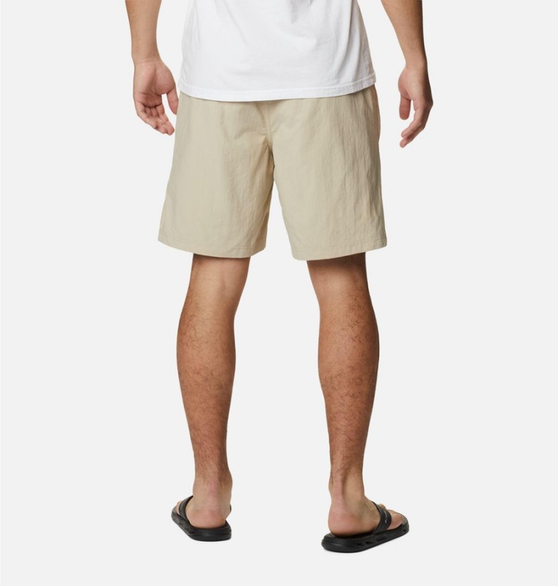 Columbia Deschutes Valley Reversible Men's Shorts Khaki | PCAOSF-371