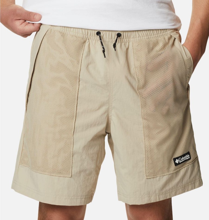 Columbia Deschutes Valley Reversible Men's Shorts Khaki | PCAOSF-371