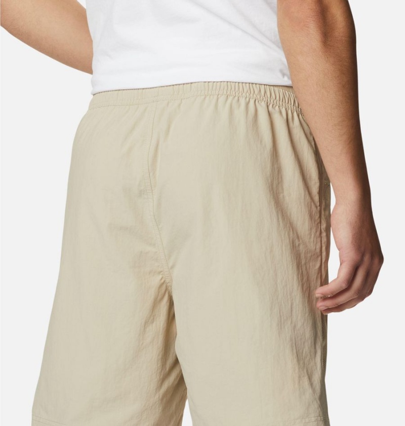 Columbia Deschutes Valley Reversible Men's Shorts Khaki | PCAOSF-371