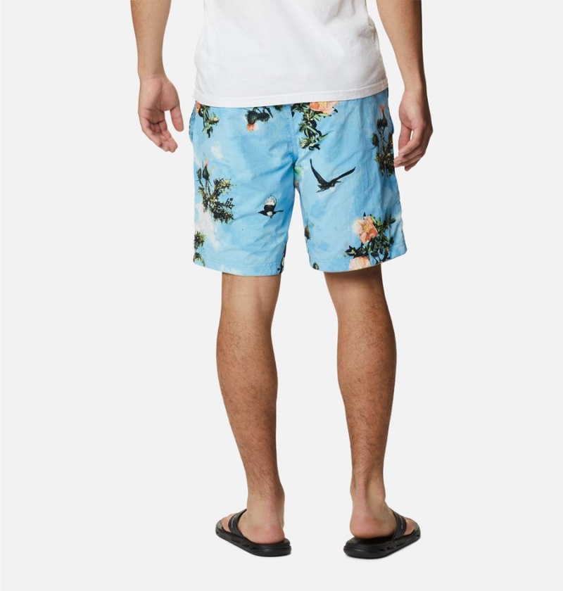 Columbia Deschutes Valley Reversible Men's Shorts Khaki | PCAOSF-371