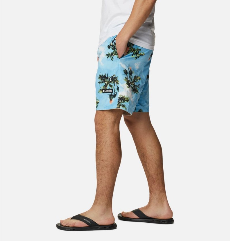 Columbia Deschutes Valley Reversible Men's Shorts Khaki | PCAOSF-371
