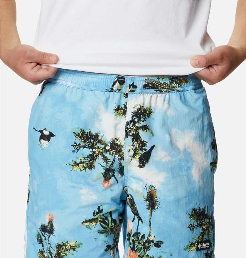 Columbia Deschutes Valley Reversible Men's Shorts Khaki | PCAOSF-371
