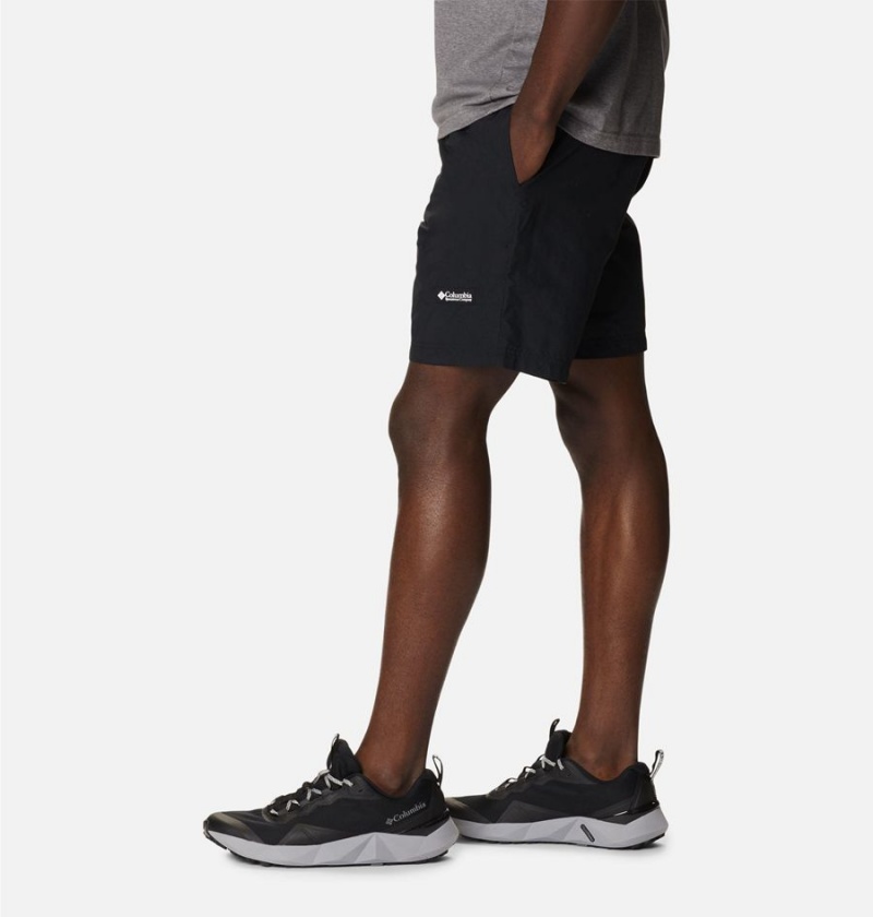 Columbia Deschutes Valley Reversible Men's Shorts Black | PJRGQL-809
