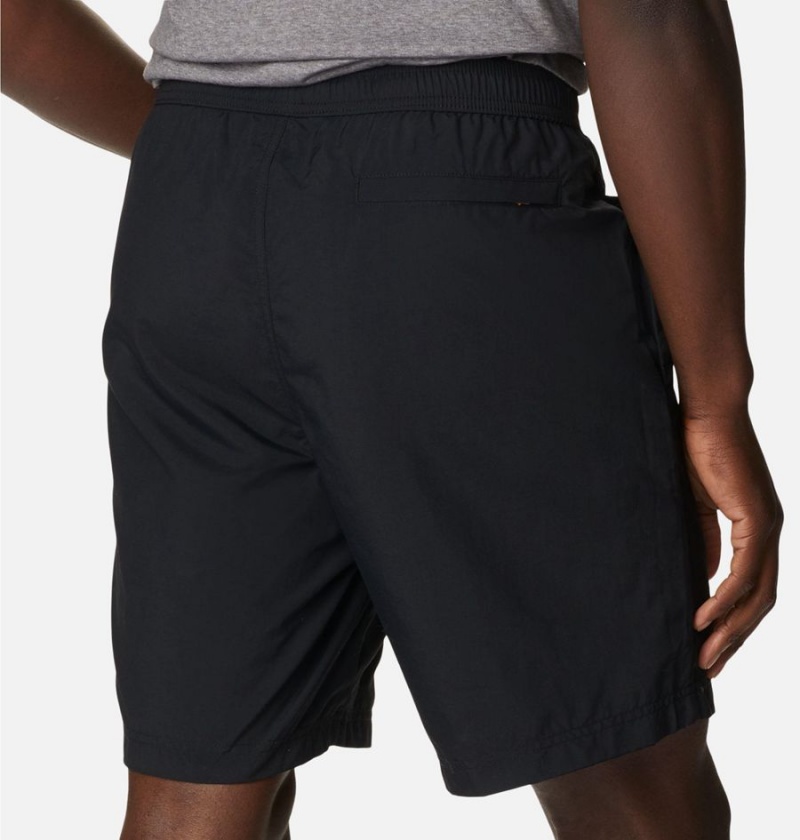 Columbia Deschutes Valley Reversible Men's Shorts Black | PJRGQL-809