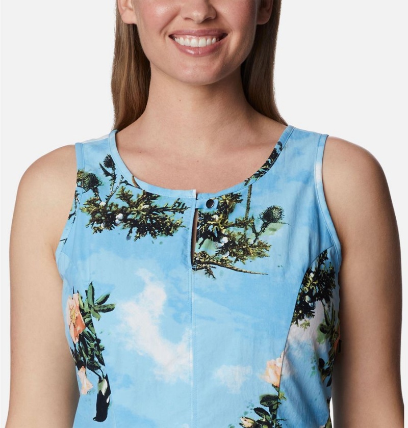 Columbia Deschutes Valley Women's Dress Blue | RYNAGZ-472