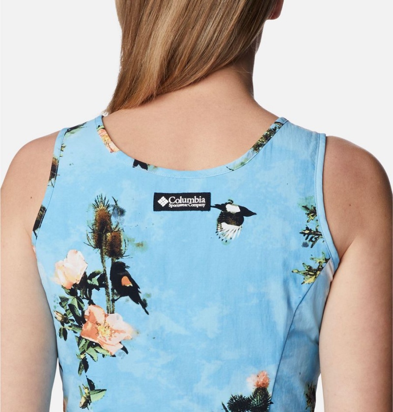 Columbia Deschutes Valley Women's Dress Blue | RYNAGZ-472