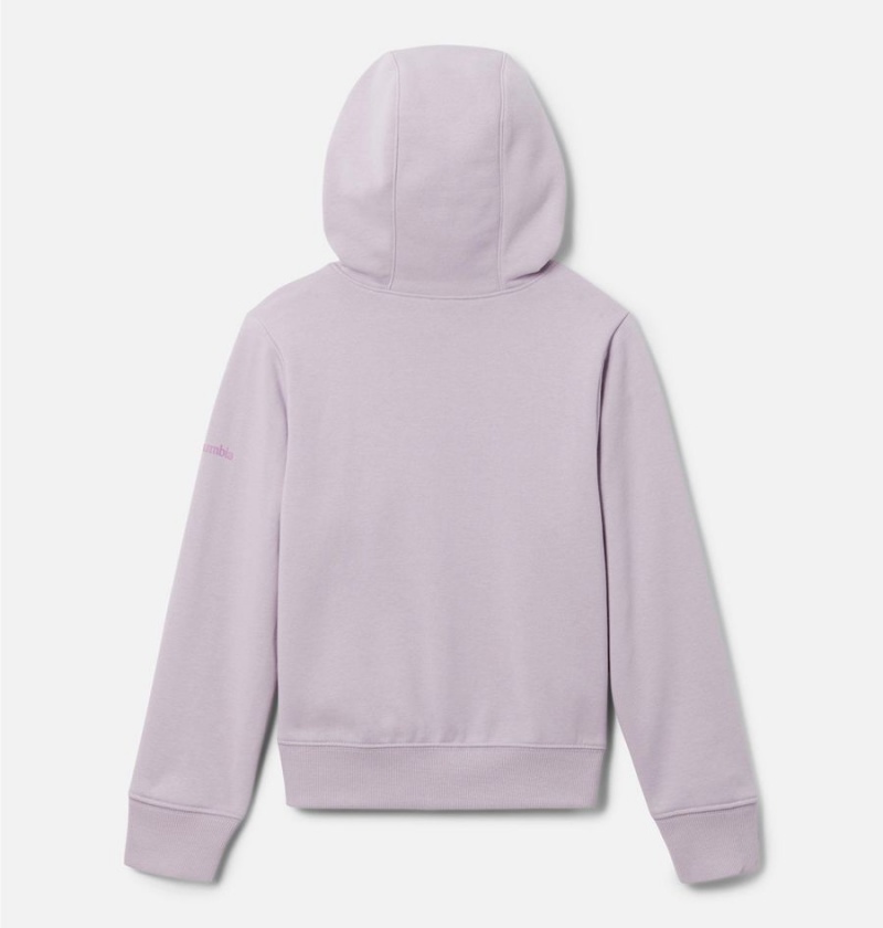 Columbia Dragonfly Ridge Kids' Hoodie Purple | WGLFVP-268