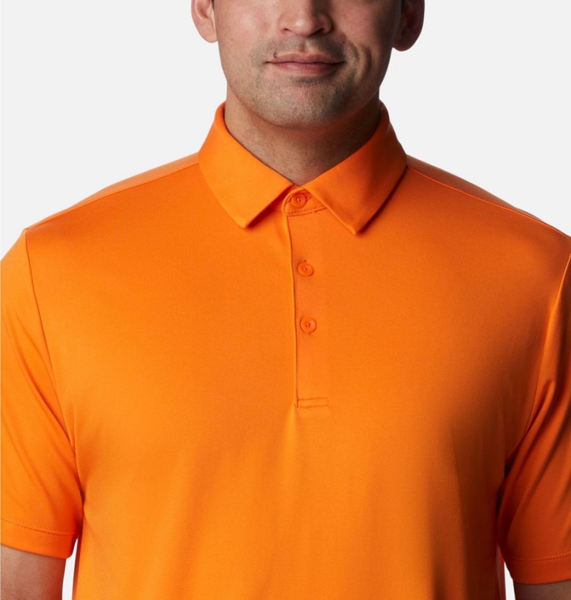 Columbia Drive Golf Men's Polo Shirt Orange | KPJAIB-397