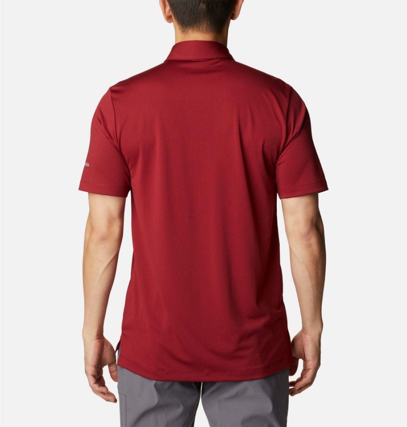 Columbia Drive Golf Men's Polo Shirt Red | VADOTP-547