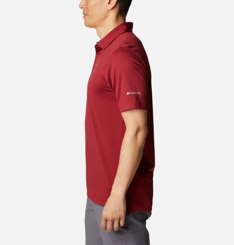 Columbia Drive Golf Men's Polo Shirt Red | VADOTP-547