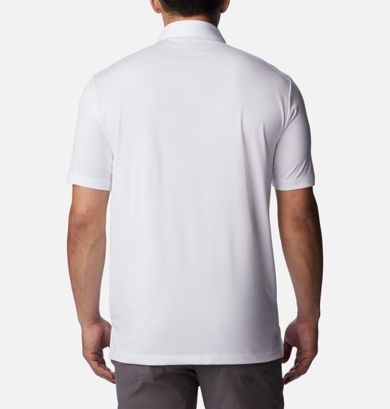 Columbia Drive Golf Men's Polo Shirt White | WTIZAF-413