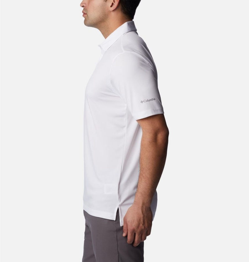 Columbia Drive Golf Men's Polo Shirt White | WTIZAF-413