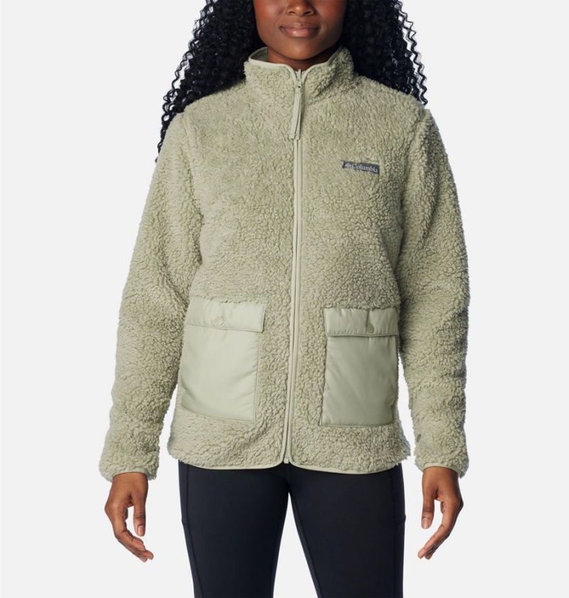 Columbia Drop Ridge Interchange Women's 3 In 1 Jackets Green | SQURPI-405