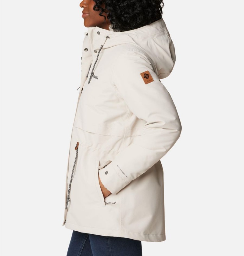 Columbia Drop Ridge Interchange Women's 3 In 1 Jackets White | GFNTLW-362