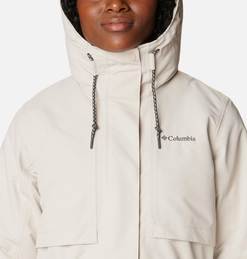 Columbia Drop Ridge Interchange Women's 3 In 1 Jackets White | GFNTLW-362