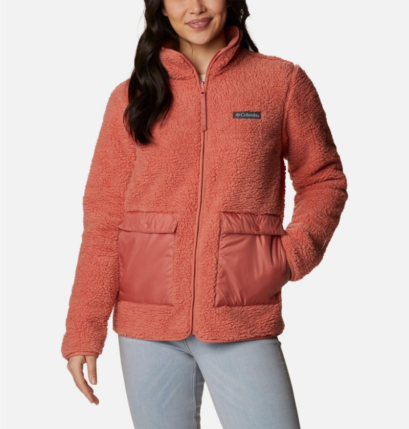 Columbia Drop Ridge Interchange Women's 3 In 1 Jackets Pink | VKCOUX-796
