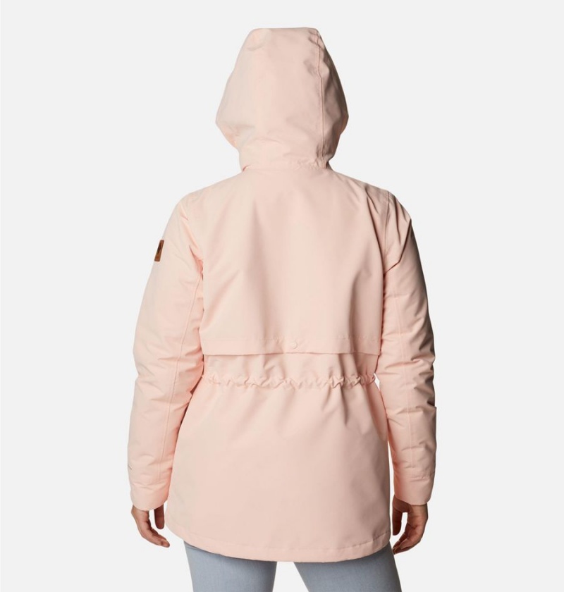 Columbia Drop Ridge Interchange Women's 3 In 1 Jackets Pink | VKCOUX-796
