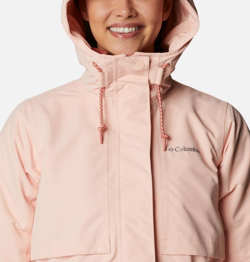 Columbia Drop Ridge Interchange Women's 3 In 1 Jackets Pink | VKCOUX-796