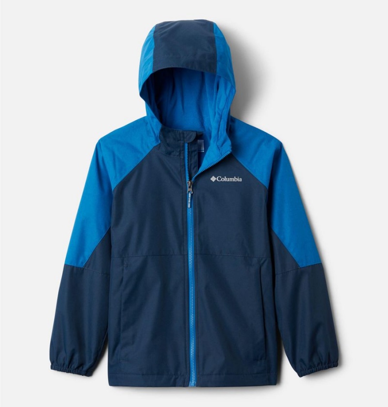 Columbia Endless Explorer Kids\' Jacket Navy | SPELNQ-175