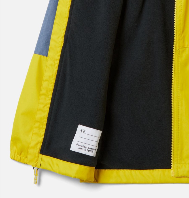 Columbia Endless Explorer Kids' Jacket Yellow | TZRGCW-149