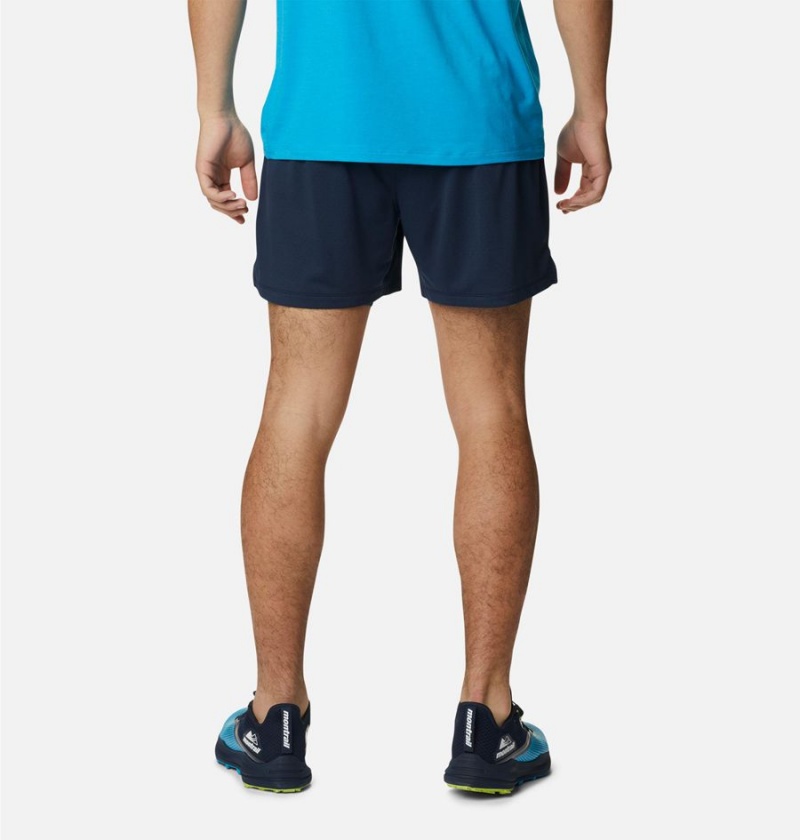 Columbia Endless Trail 2-in-1 Men's Shorts Navy | NJBDUL-528