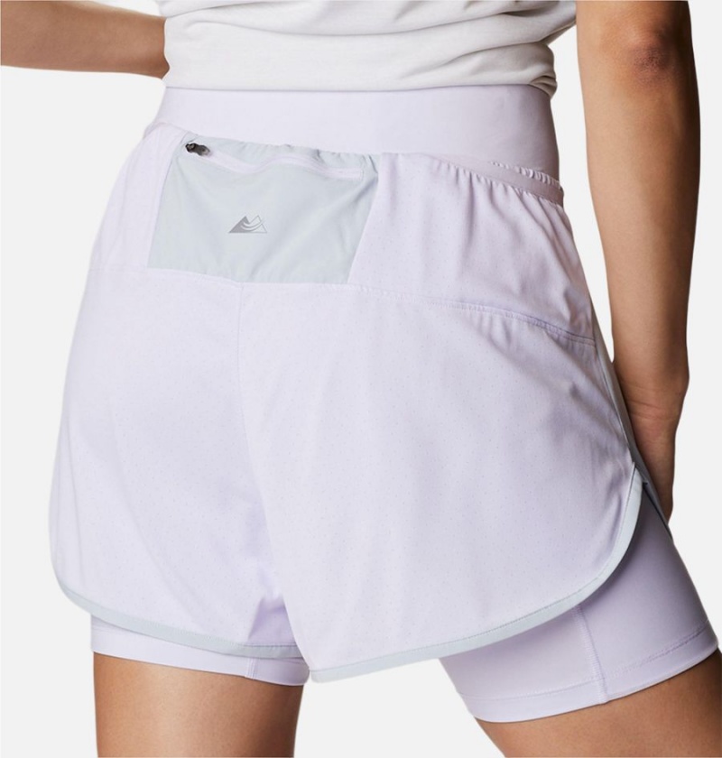 Columbia Endless Trail 2-in-1 Women's Shorts Grey | KLDORT-817