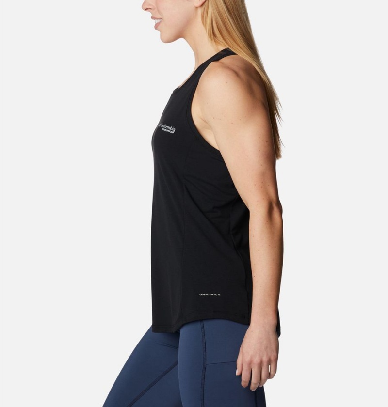 Columbia Endless Trail Running Women's Tank Top Black | GHIBLU-127