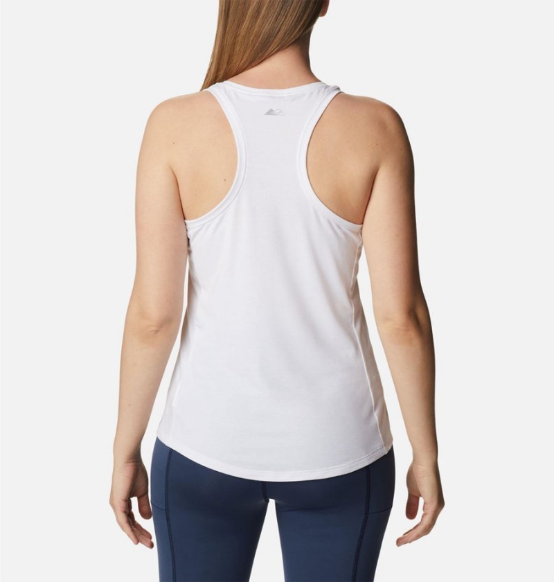 Columbia Endless Trail Running Women's Tank Top White | OFTIBZ-514