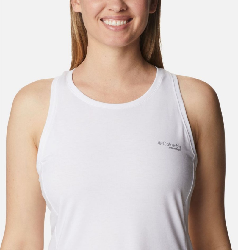 Columbia Endless Trail Running Women's Tank Top White | OFTIBZ-514