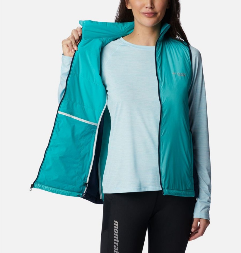 Columbia Endless Trail Running Women's Vest Turquoise | LTJEQF-814