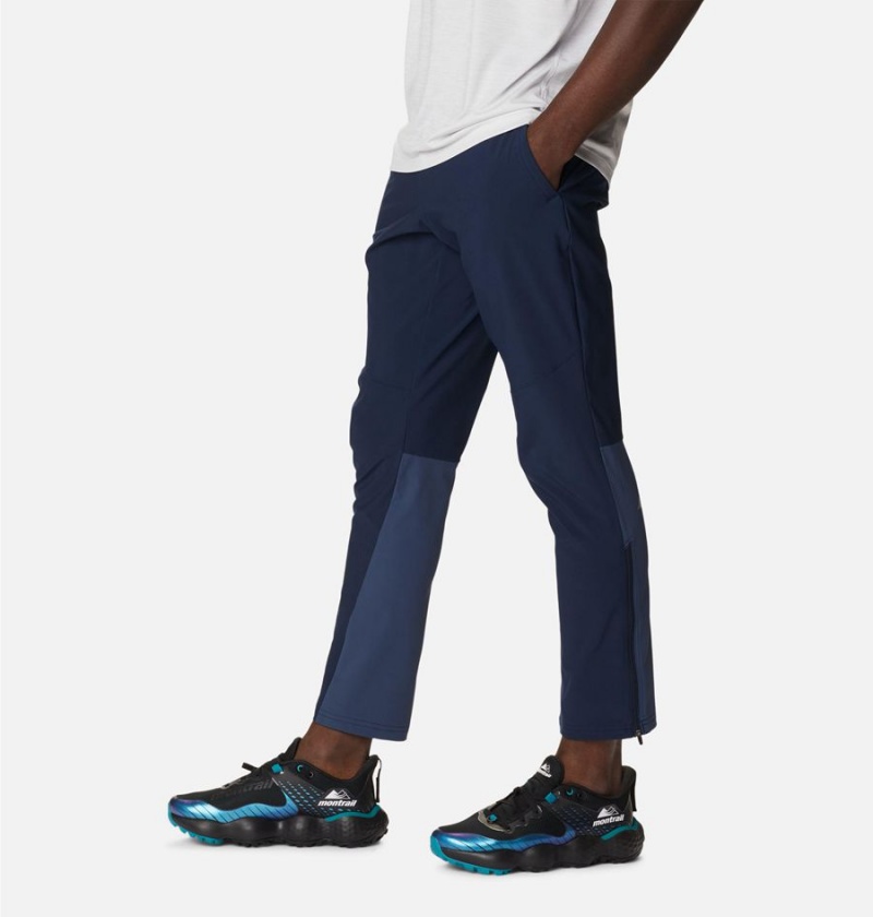 Columbia Endless Trail Training Joggers Men's Pants Navy | DBENYS-476