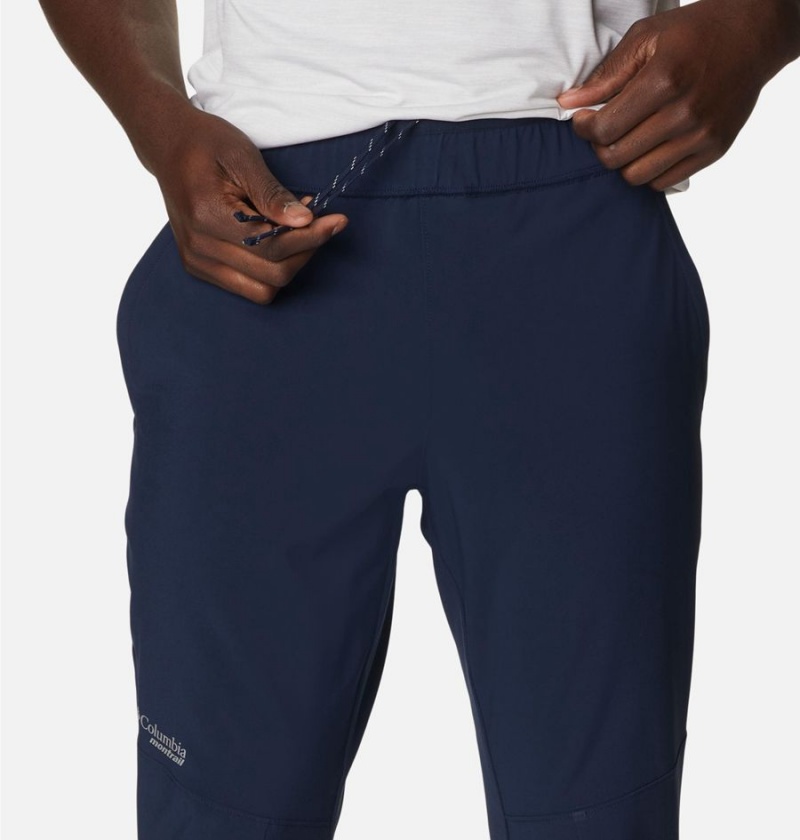 Columbia Endless Trail Training Joggers Men's Pants Navy | DBENYS-476