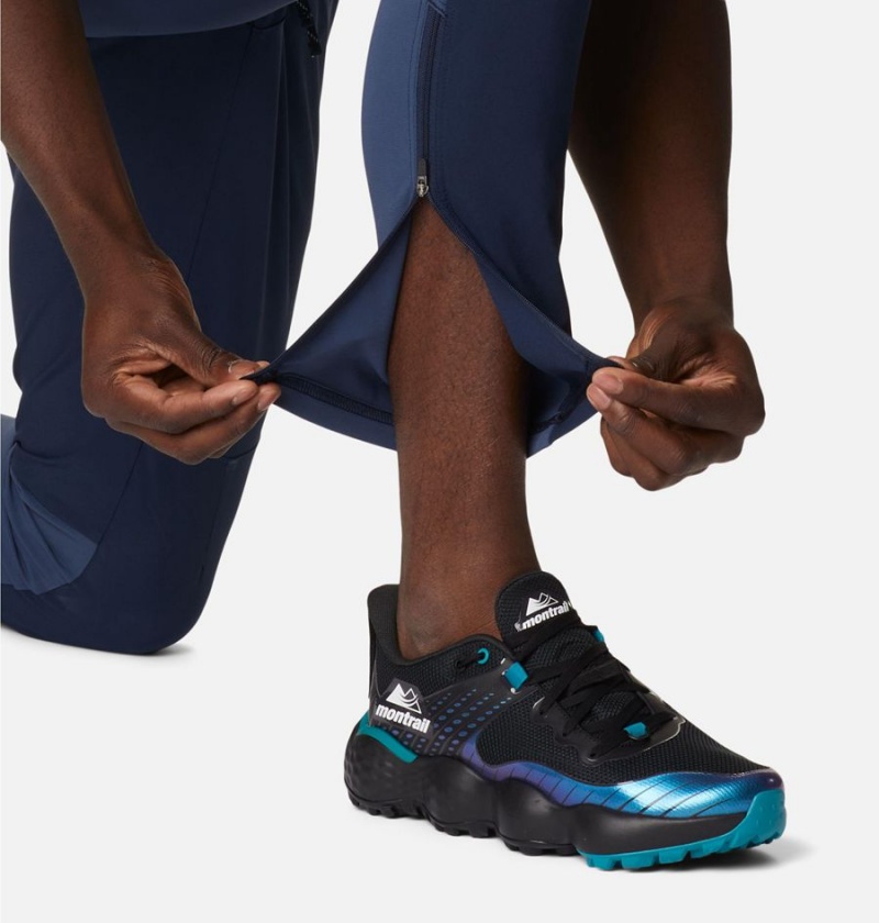 Columbia Endless Trail Training Joggers Men's Pants Navy | DBENYS-476