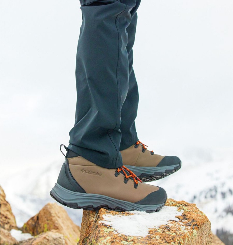 Columbia Expeditionist Men's Boots Grey | AHREDM-946