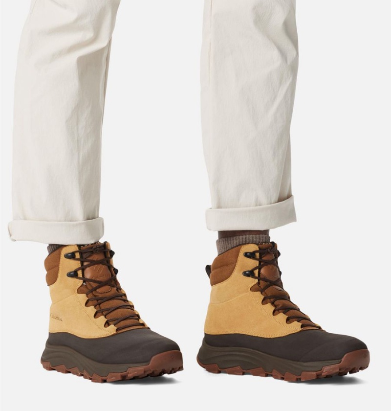 Columbia Expeditionist Shield Men's Boots Yellow | UVMLOG-219