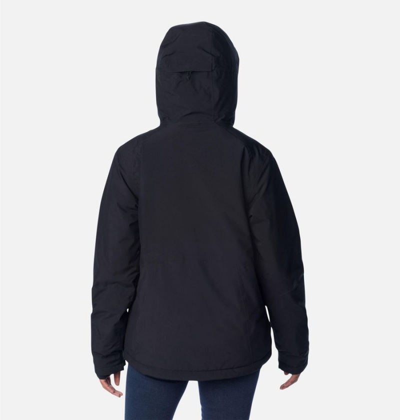 Columbia Explorer's Edge Insulated Women's Puffer Jacket Black | RSDEPM-637