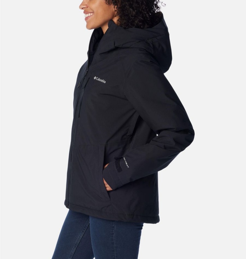 Columbia Explorer's Edge Insulated Women's Puffer Jacket Black | RSDEPM-637