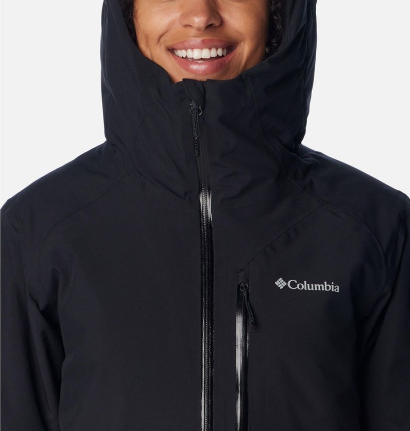 Columbia Explorer's Edge Insulated Women's Puffer Jacket Black | RSDEPM-637