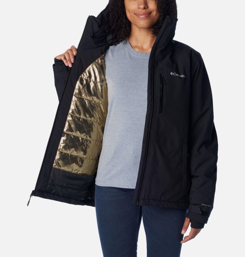 Columbia Explorer's Edge Insulated Women's Puffer Jacket Black | RSDEPM-637