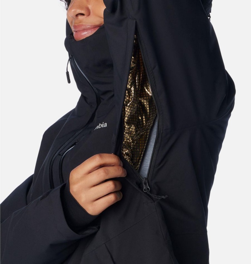 Columbia Explorer's Edge Insulated Women's Puffer Jacket Black | RSDEPM-637