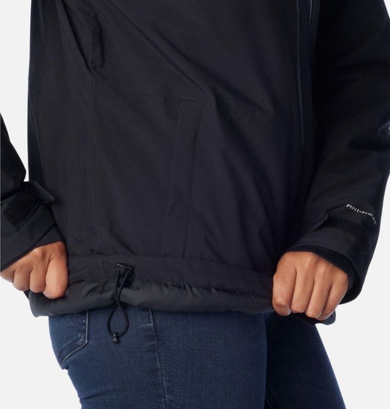 Columbia Explorer's Edge Insulated Women's Puffer Jacket Black | RSDEPM-637